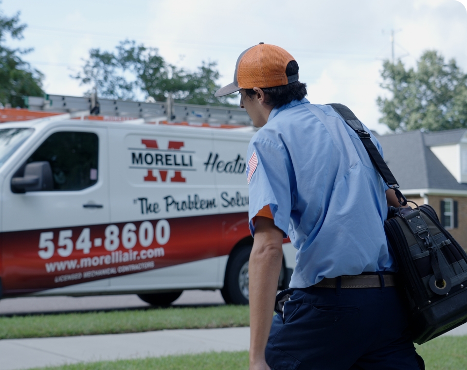 Technician HVAC Inspection